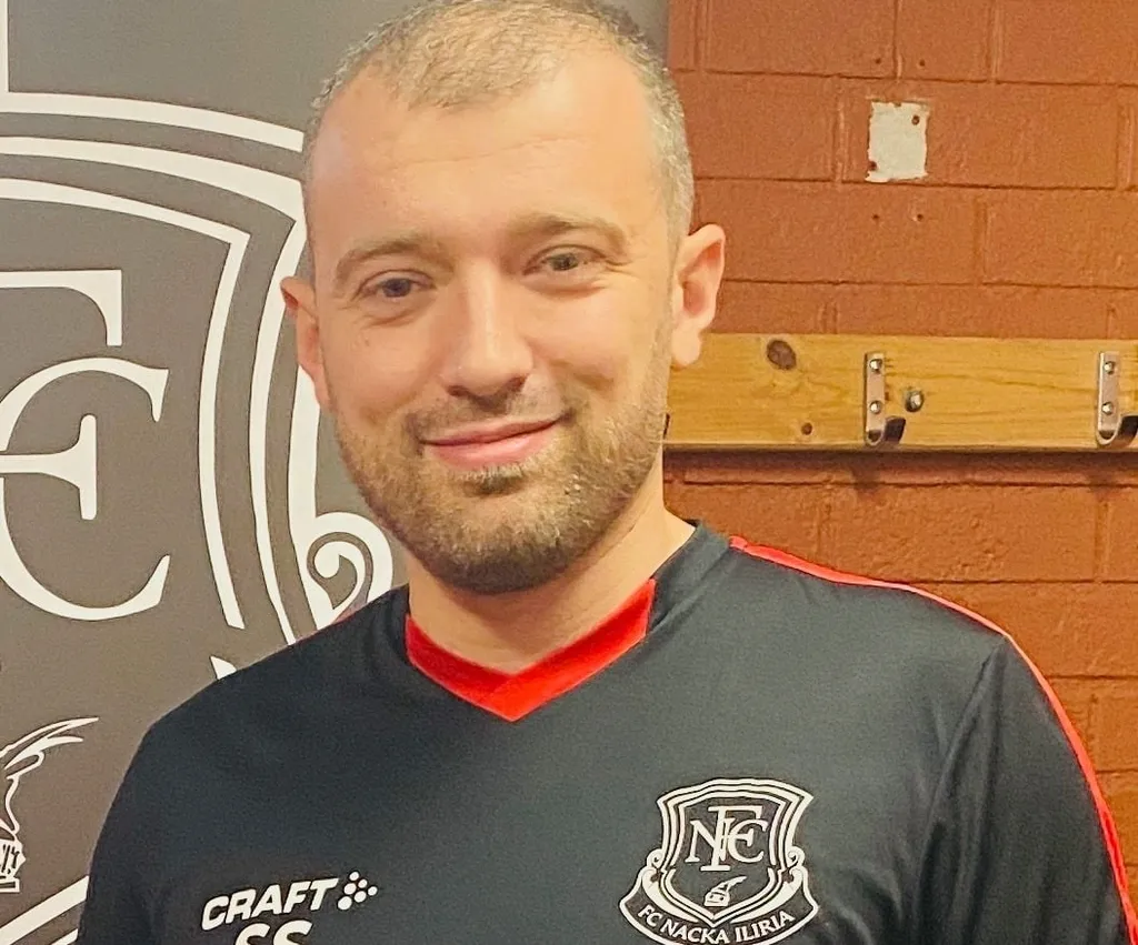 Salih Shala, sporting director at Nacka FC.