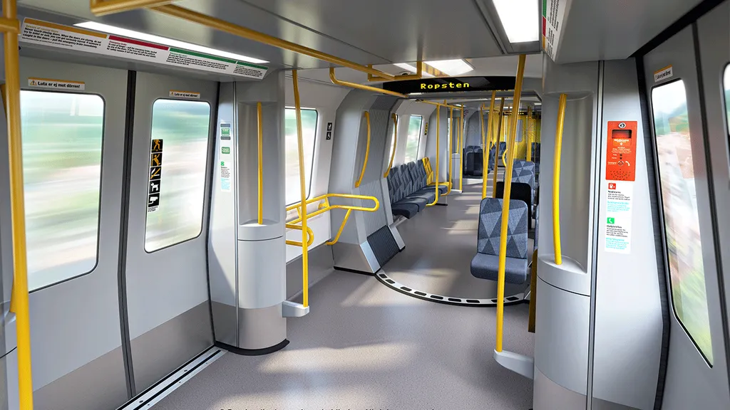 100 färre sittplatser på röda linjen – här svarar SL | Mitt i
